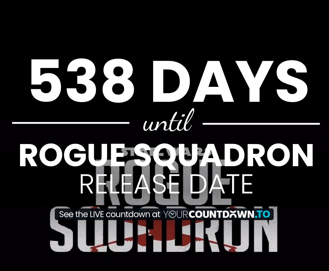 Countdown to Rogue Squadron Release Date