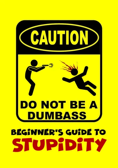 Beginner's Guide To Stupidity