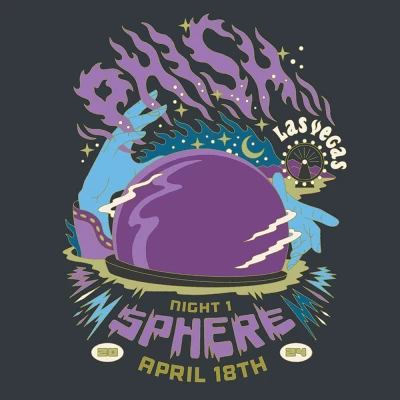 Phish - Apr. 18, 2024 | Sphere, Las Vegas, NV