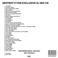 Destroyyyyer - Destroyyyyer Exclusive DJ Mix CD (International Exclusive)