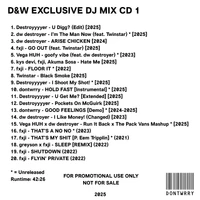 dontwrry - CD EXCLUSIVE DJ MIX 1