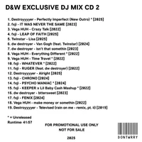 dontwrry - CD EXCLUSIVE DJ MIX 2