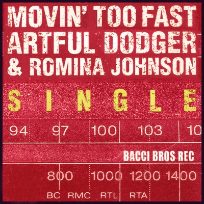 Artful Dodger - Movin' Too Fast - Radio Edit