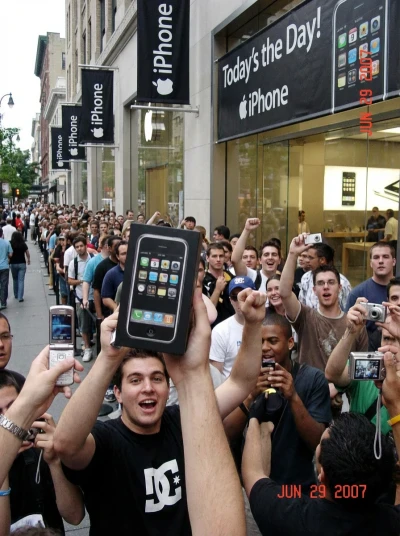 First iphone was released