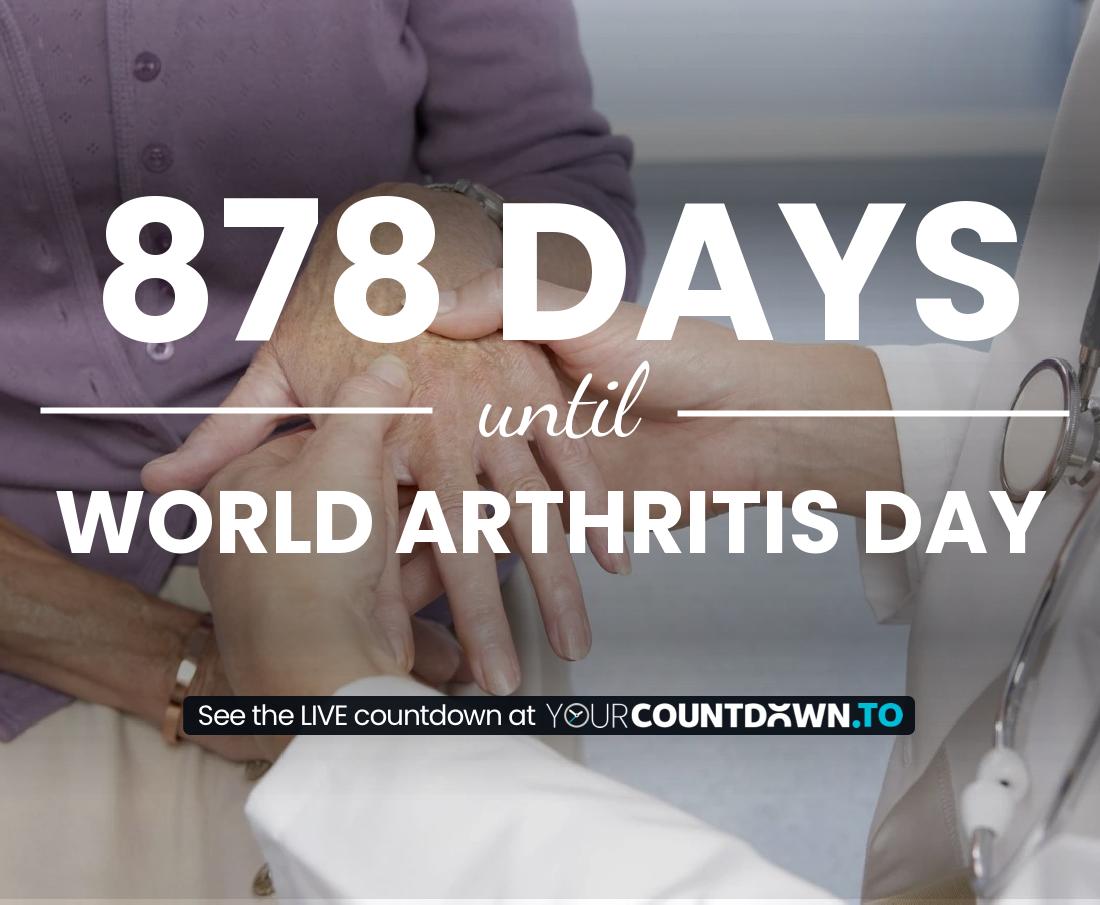 Countdown to World Arthritis Day