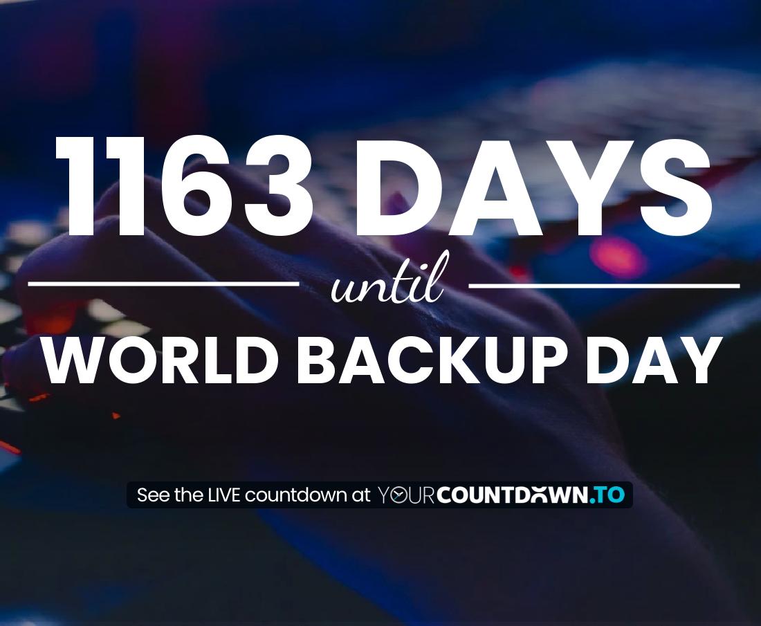 Countdown to World Backup Day