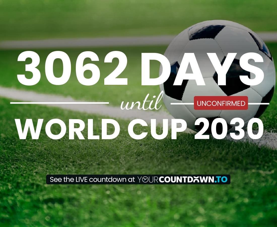 Countdown to World Cup 2030