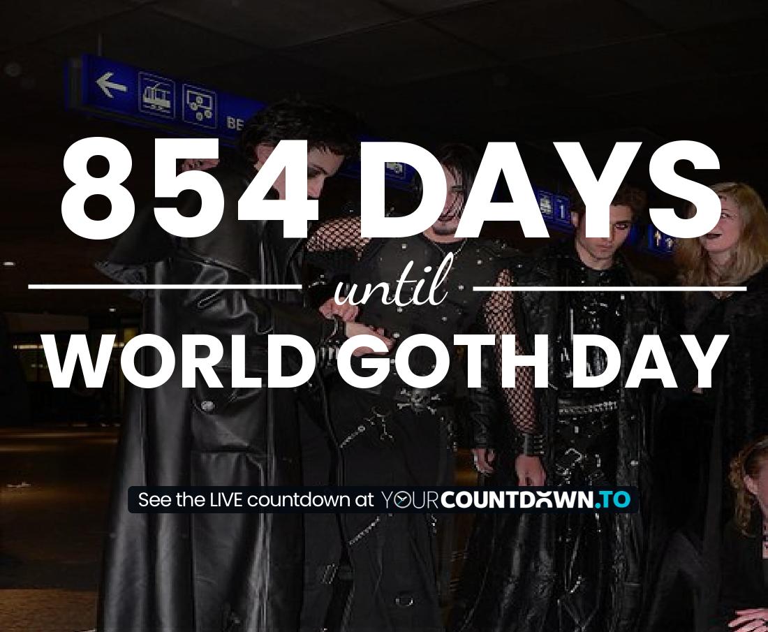 Countdown to World Goth Day