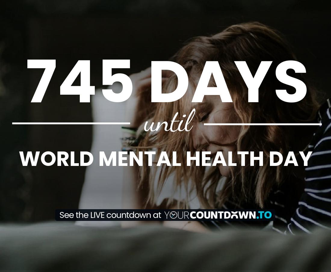 Countdown to World Mental Health Day