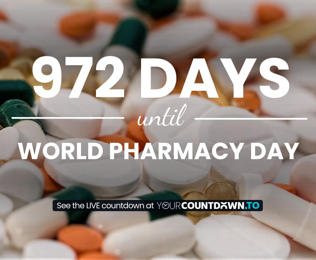 Countdown to World Pharmacy Day