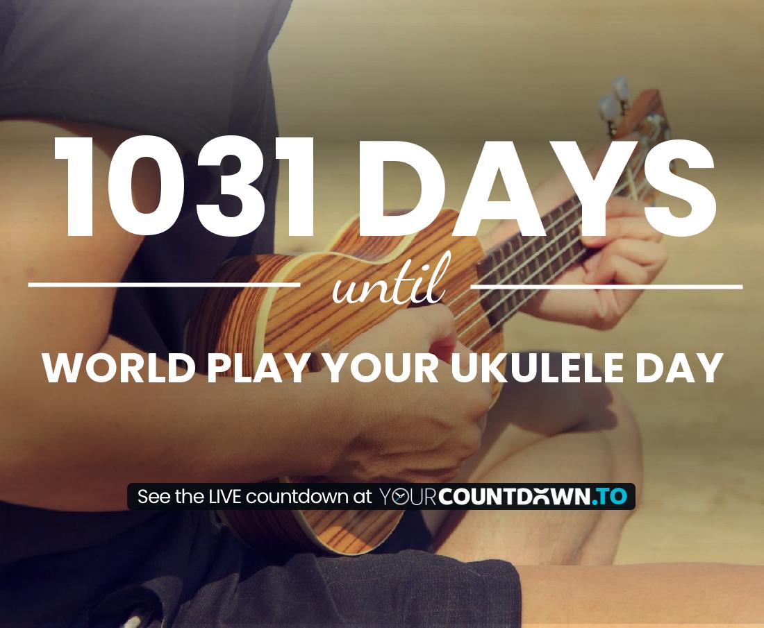 Countdown to World Play Your Ukulele Day