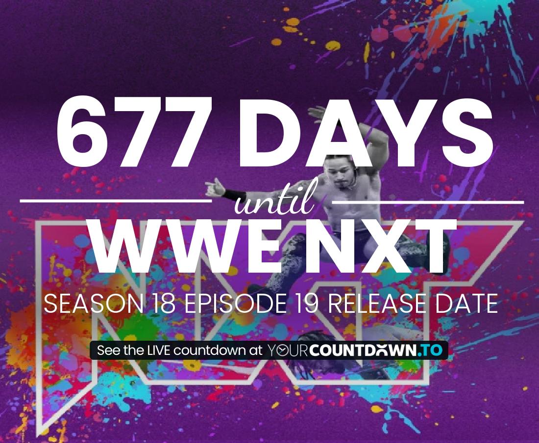 Countdown to WWE NXT Season 16 Episode 27 Release Date