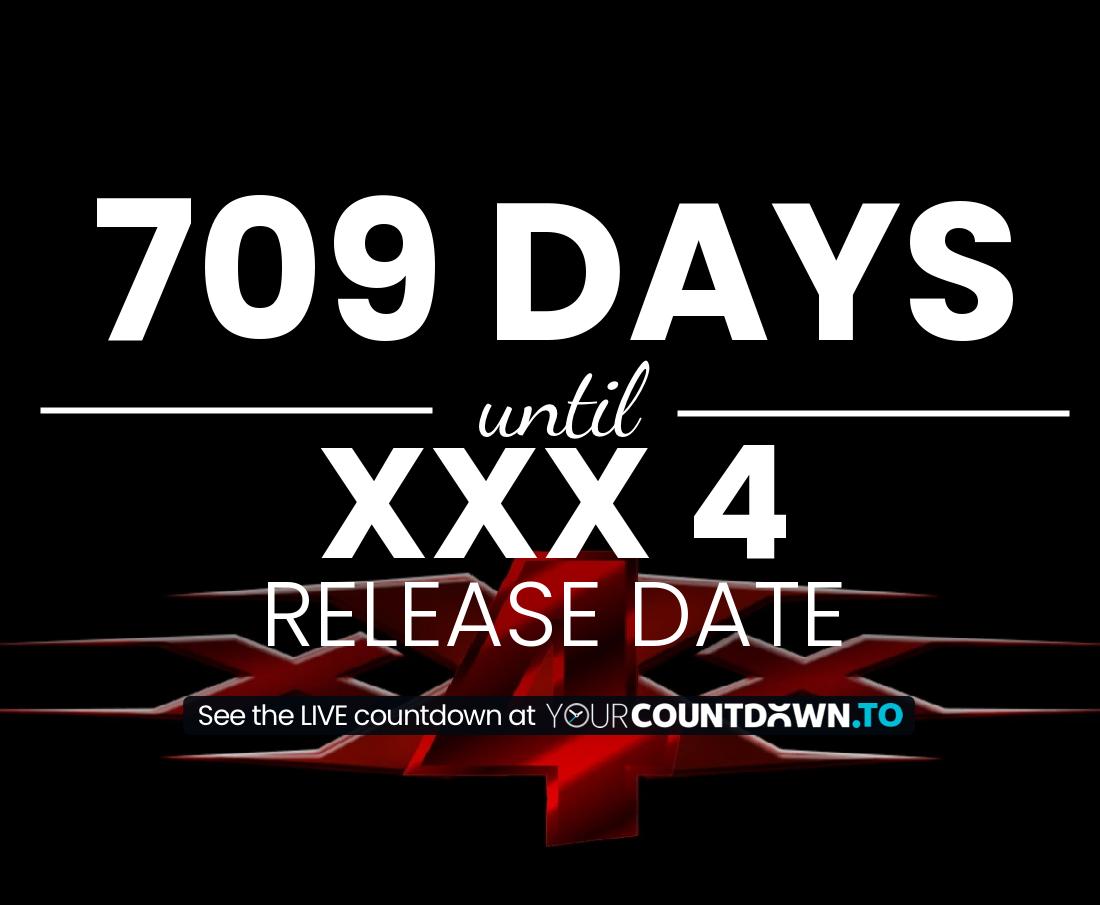 Countdown to xXx 4 Release Date