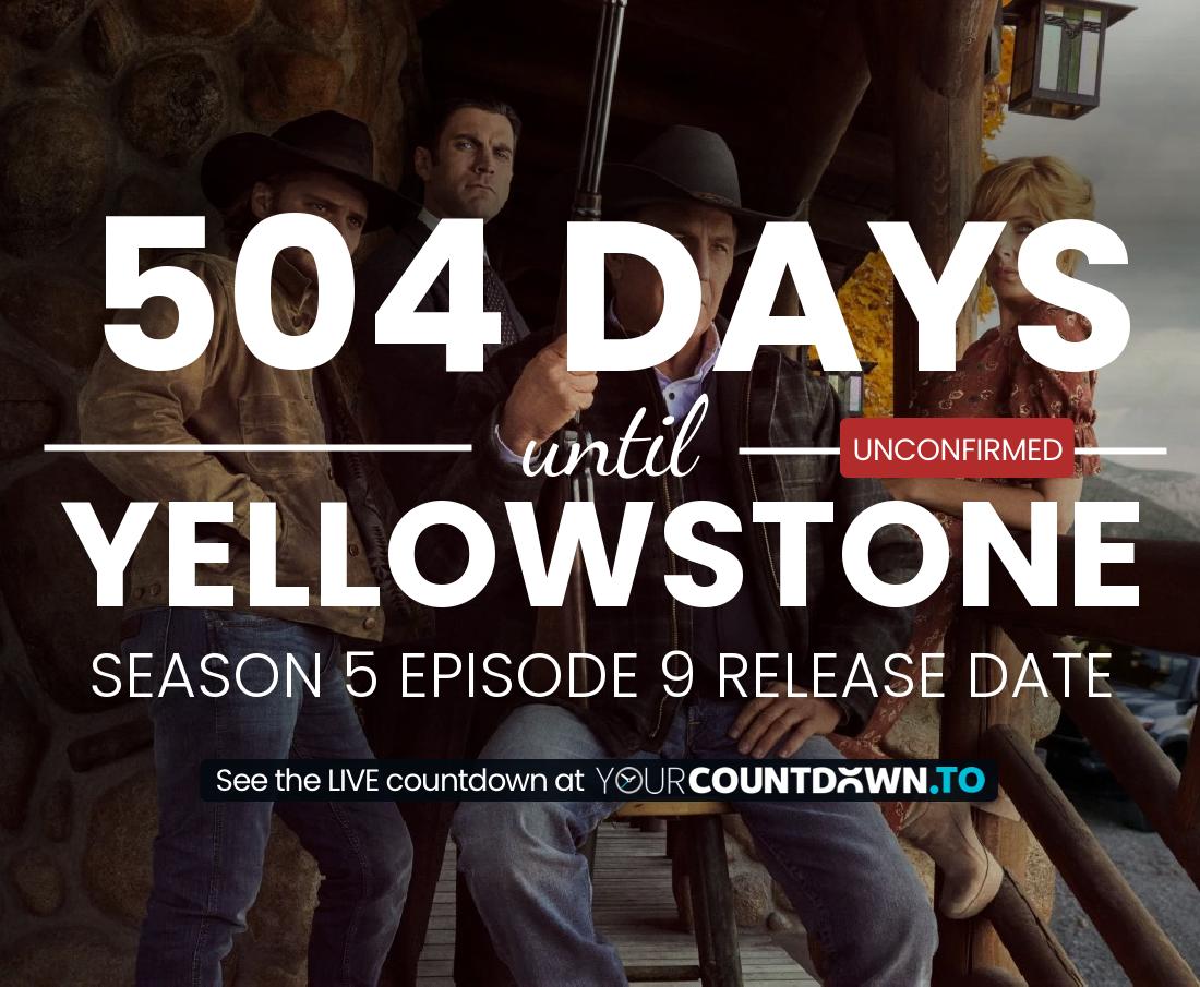 Countdown to Yellowstone Season 5 Premiere Date