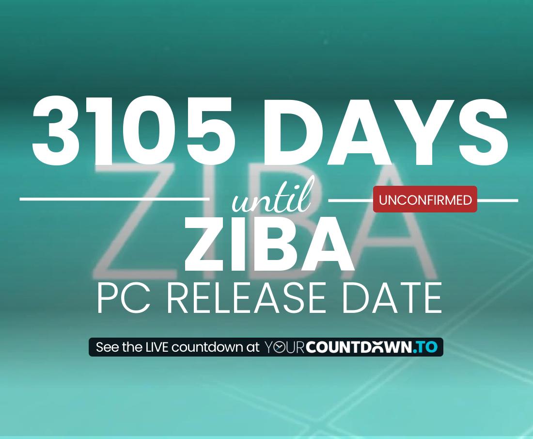 Countdown to Ziba PC Release Date